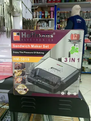 Hm-3019 3-in-1 Sandwich Maker Set.