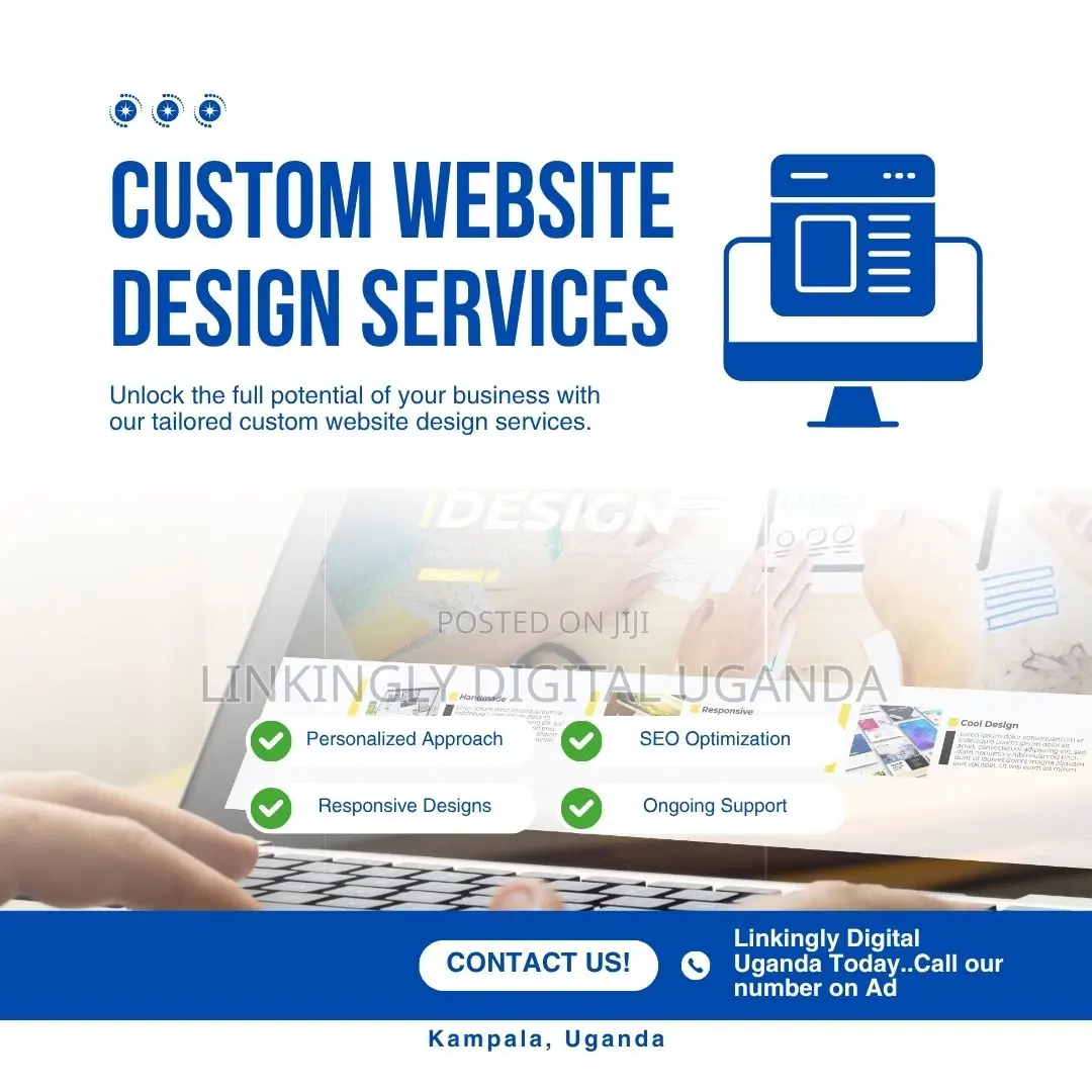 Custom Web Design in Uganda: Sell Serve 24/7 Online