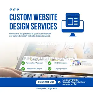 Custom Web Design in Uganda: Sell Serve 24/7 Online