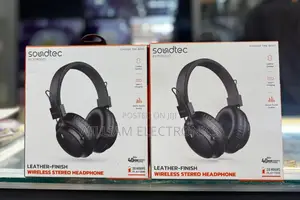 Porodo Soundtec Leather Wireless Stereo Headphones