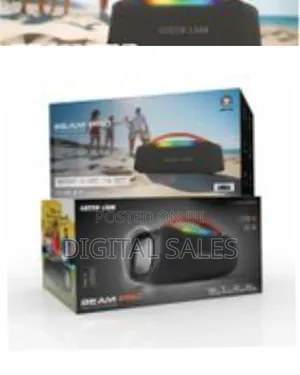 Beam Pro Portable Speaker , 120w Power Usb Flash Drive, Tf Card Slot