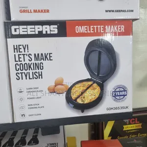 Omelete Maker Cooking Plate Stainless Steel Geepas