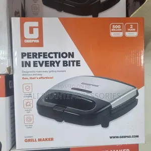 Geepas Stainless Steel Grill Maker