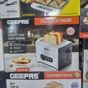 2 Slice Bread Toaster Geepas