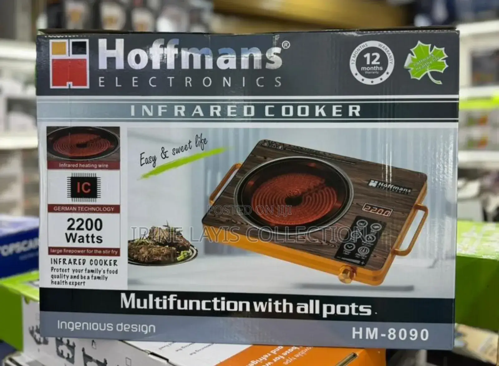 Single Infrared Cooker