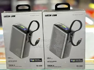 Green Lion 25000mah 100watts Portable Multifunction Laptop Power Bank