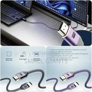 Hdmi to Hdmi Braided Cable,3 Metres