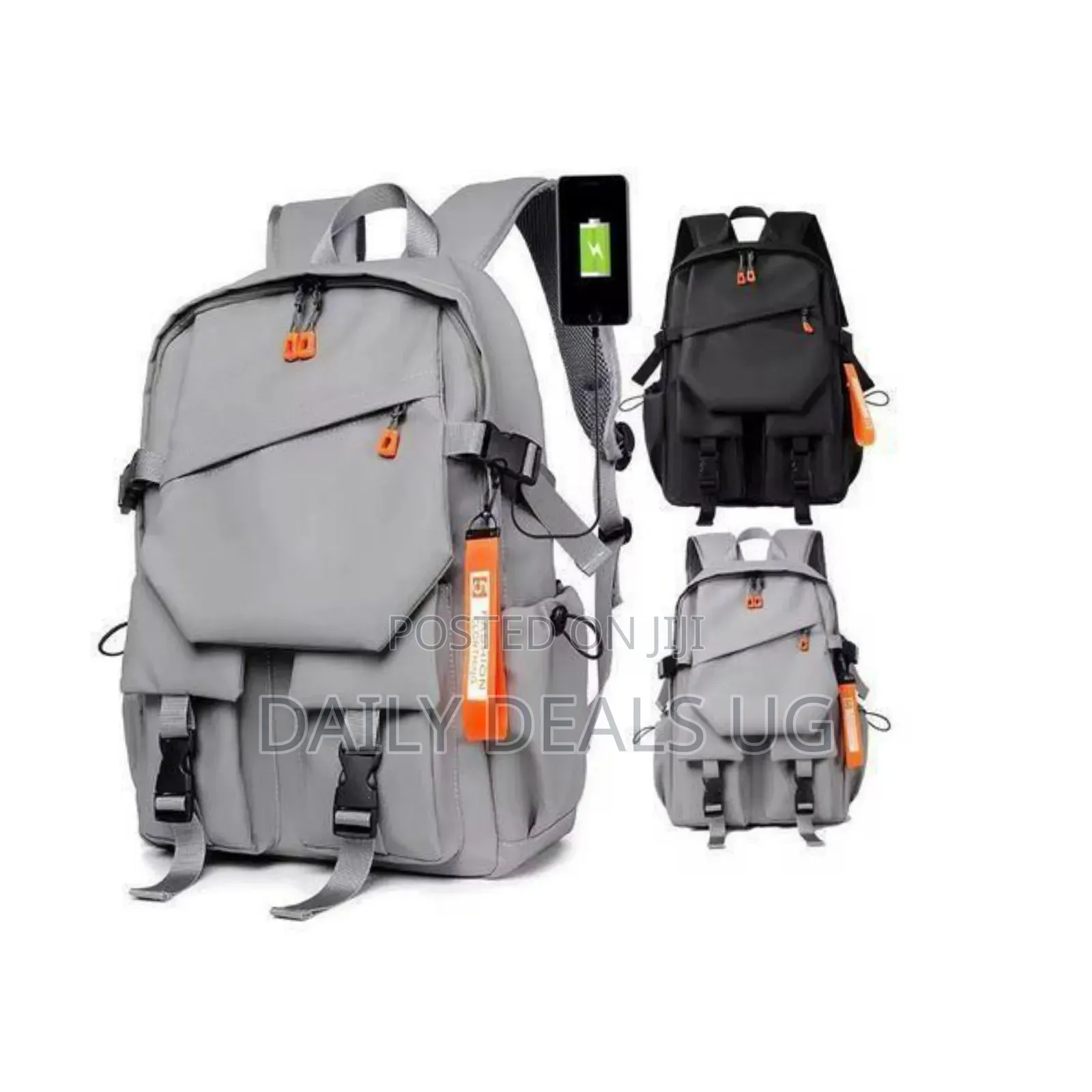 A Polyester Waterproof Travel Laptop Backpack