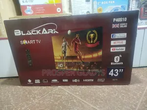 Black Ark 43 Flameless Smart Android TV