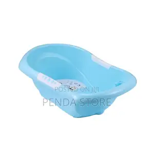 Pink Plastic Baby Basin – Comfortable Pink Plastic Baby Basin