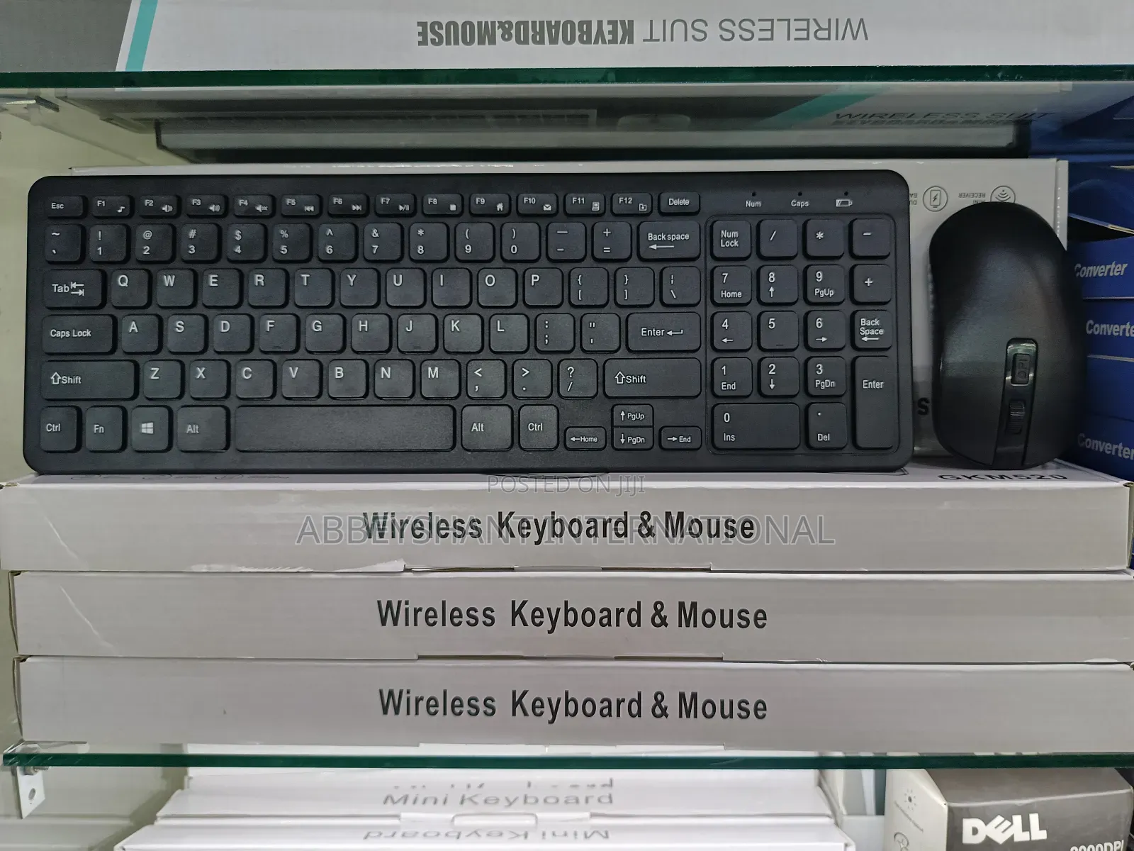 Wireless Keyboard and Mini Optical Mouse Set