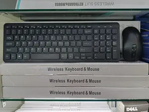 Wireless Keyboard and Mini Optical Mouse Set