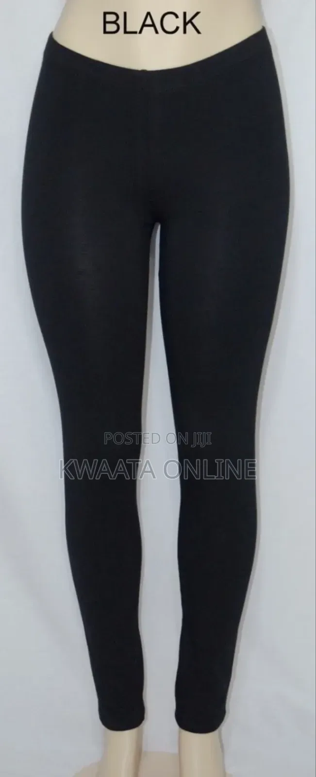 Women's Solid Cotton Spandex Full Length Stirrup Leggings