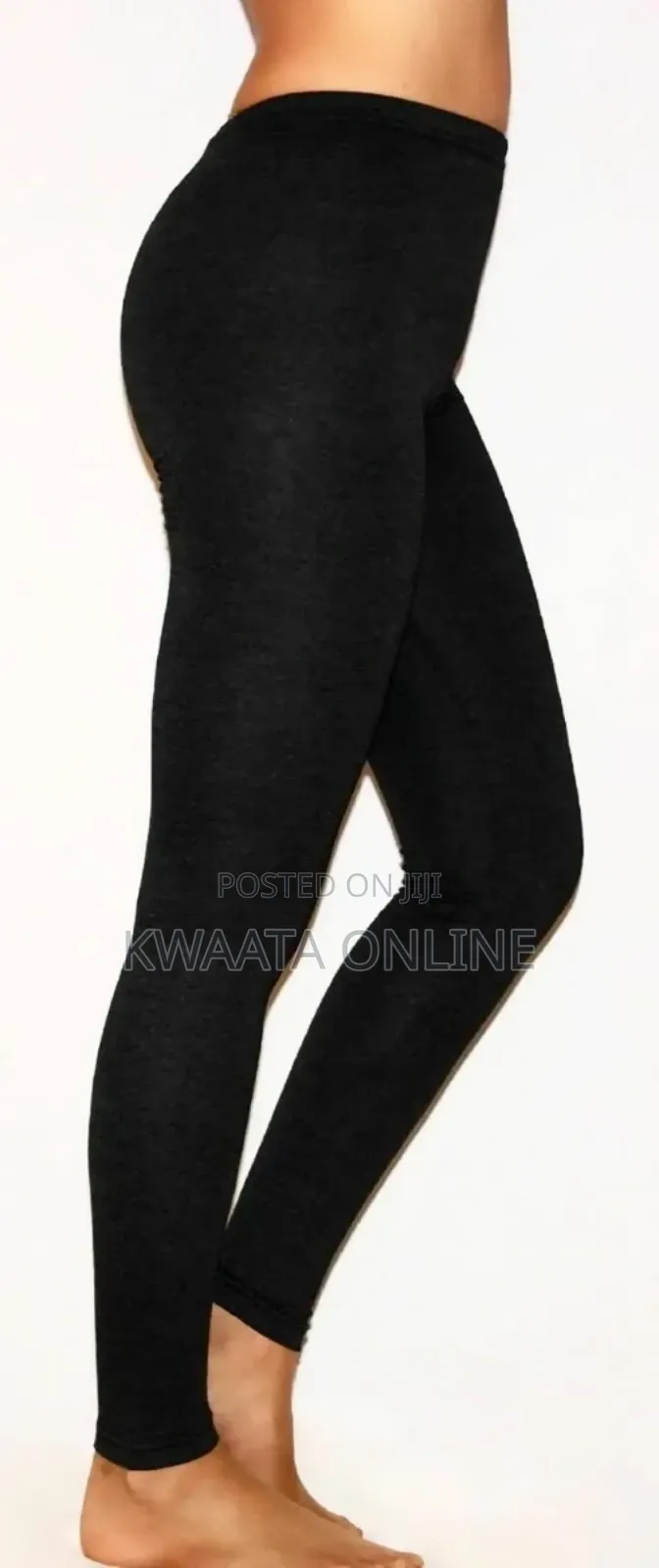 Women's Solid Cotton Spandex Full Length Stirrup Leggings