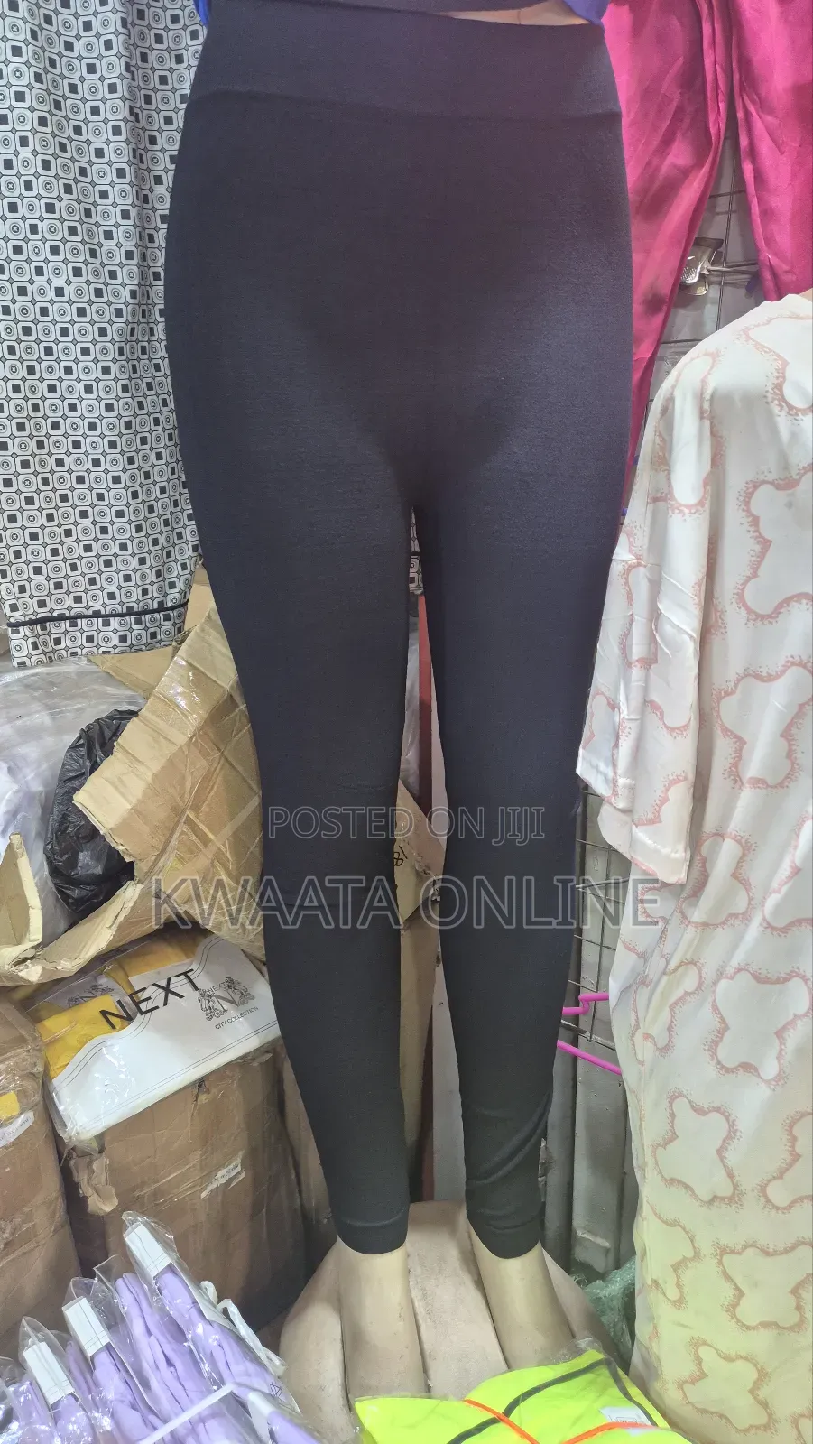 Women's Solid Cotton Spandex Full Length Stirrup Leggings