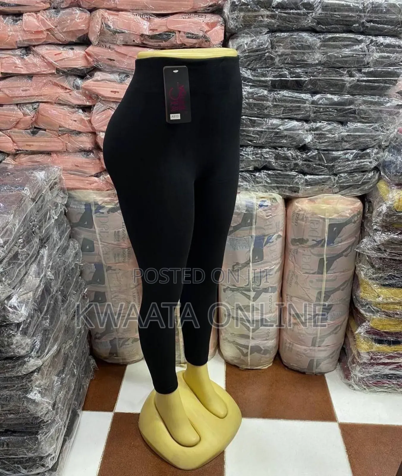 Women's Solid Cotton Spandex Full Length Stirrup Leggings