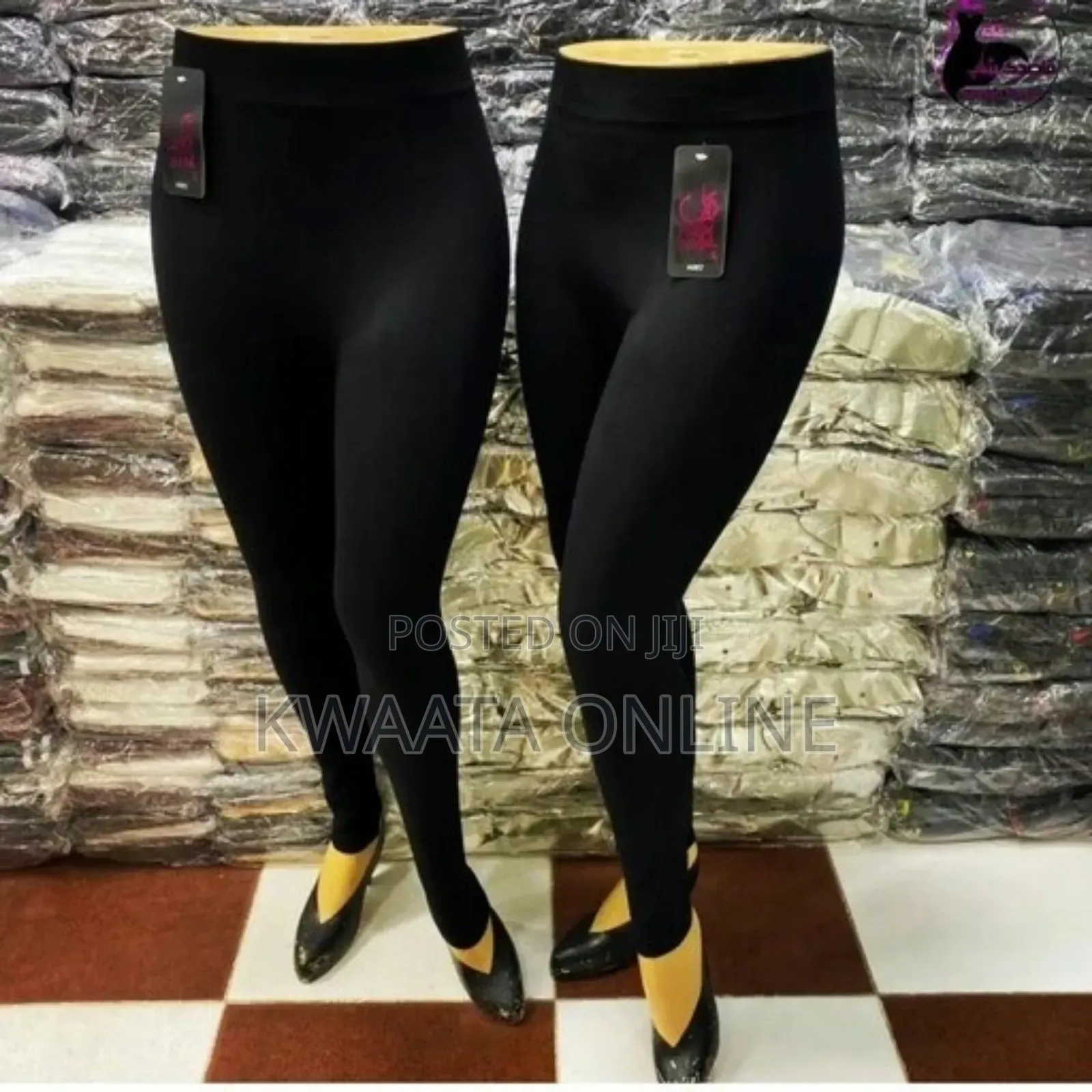 Women's Solid Cotton Spandex Full Length Stirrup Leggings