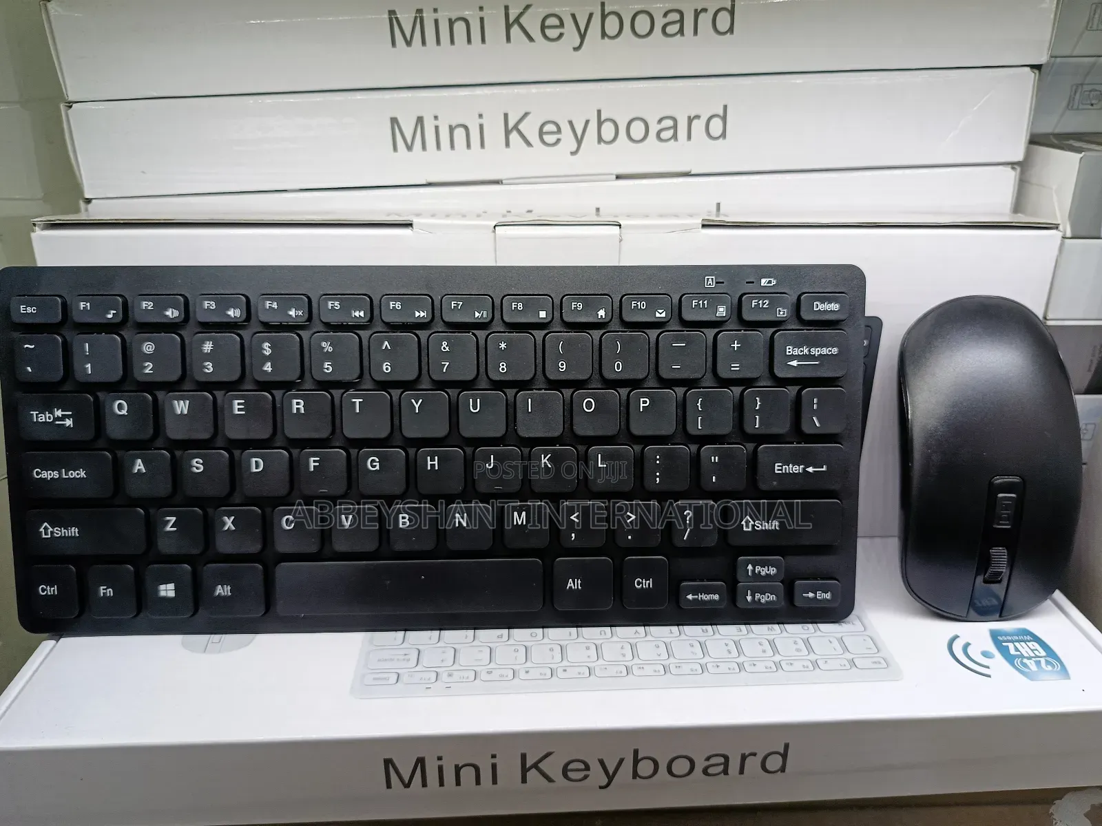Wireless Mini Keyboard and Mouse Combo.