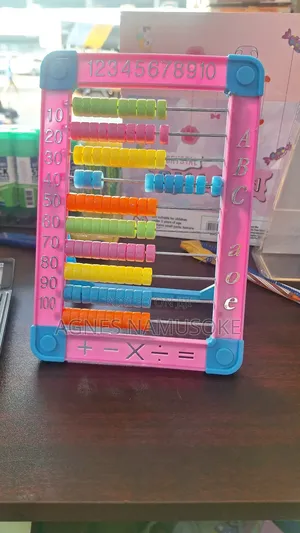Children Counting Abacus