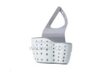 Kitchen Sink Hanging Soap Dish Sponge Drainer-Grey