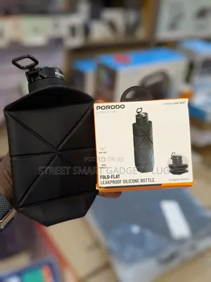 Porodo Fold Flat Leak Proof Silicone Bottle