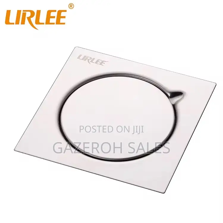 Stainless Steel Pop-Up Floor Drain – Smart Click System