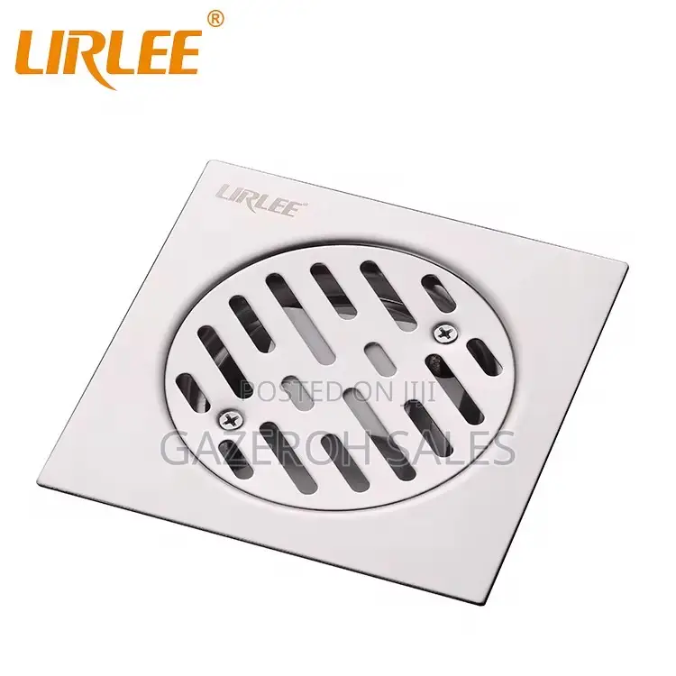 Stainless Steel Pop-Up Floor Drain – Smart Click System