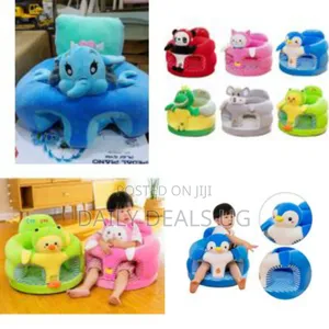 Cover Cartoon Soft Secure Baby Support Learning Sitting Car Seat