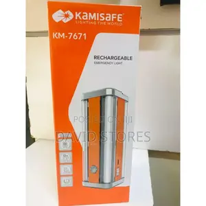 Kamisafe Km-7671 Rechargeable Emergency Light – 4000mah