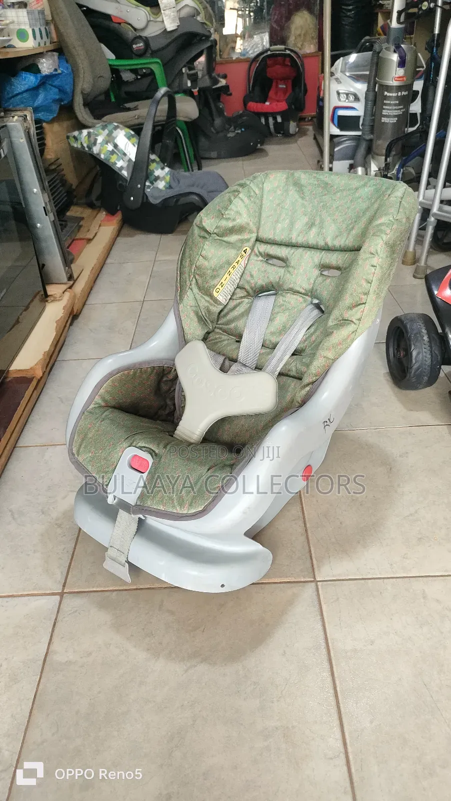 Uk Used Cosco Alpha Omega Baby Car Seat.