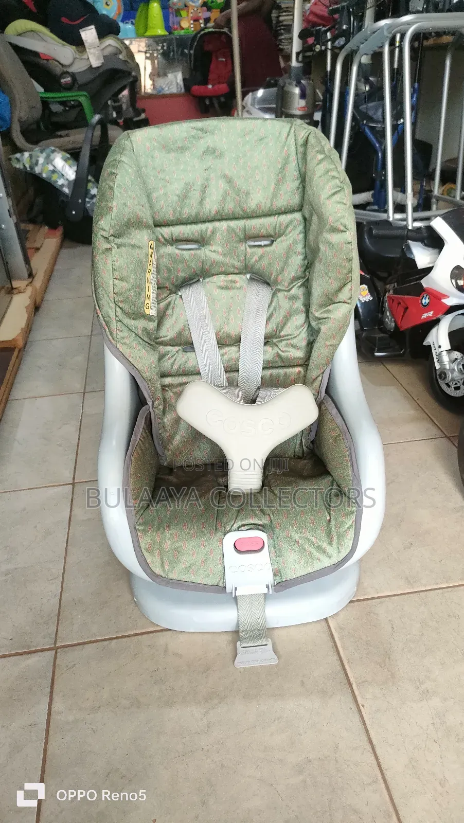 Uk Used Cosco Alpha Omega Baby Car Seat.