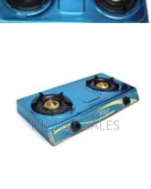 Double 2 Burner Gas Cooker Table-Top Gas Stove Hob Hot Plate