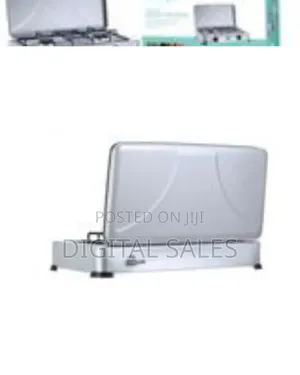 Winningstar 2 Gas Cooking Stove With Lid With Automatic Ignition-Grey