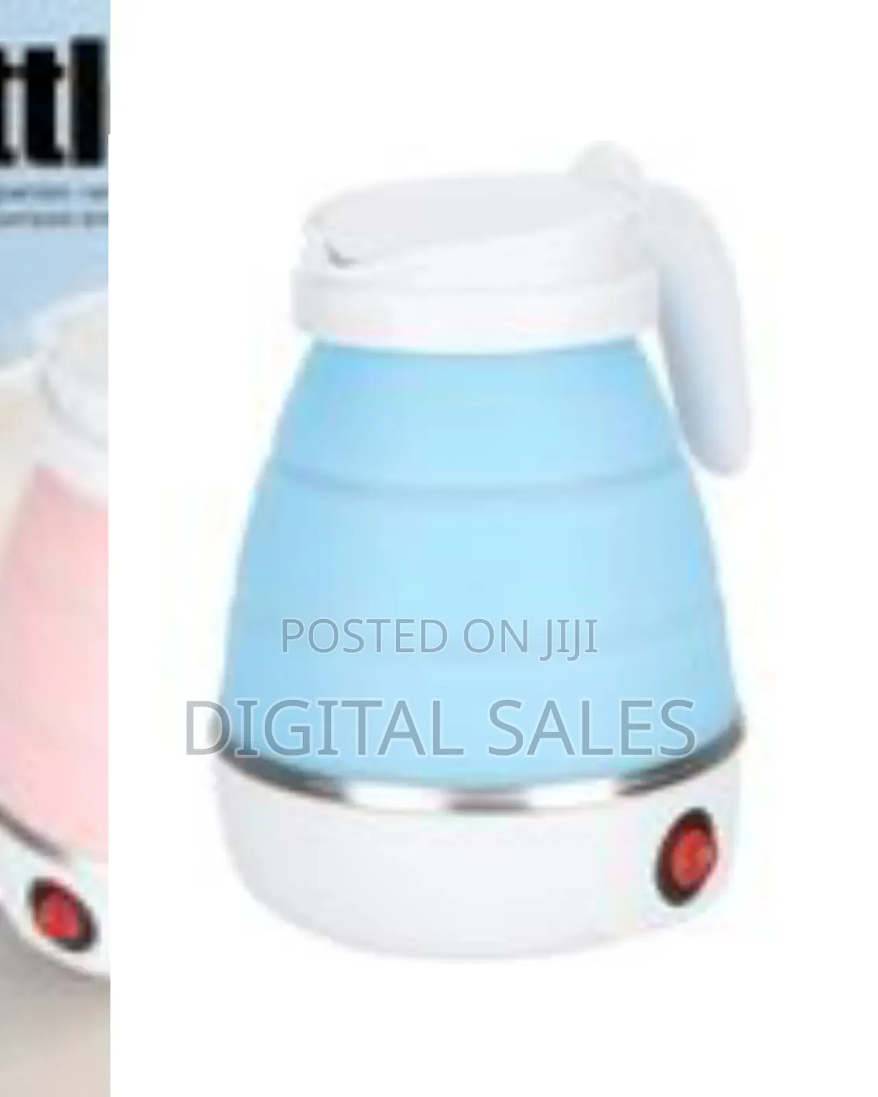 Portable Travel Folding Heating Electric Water Kettle 600ml Mini