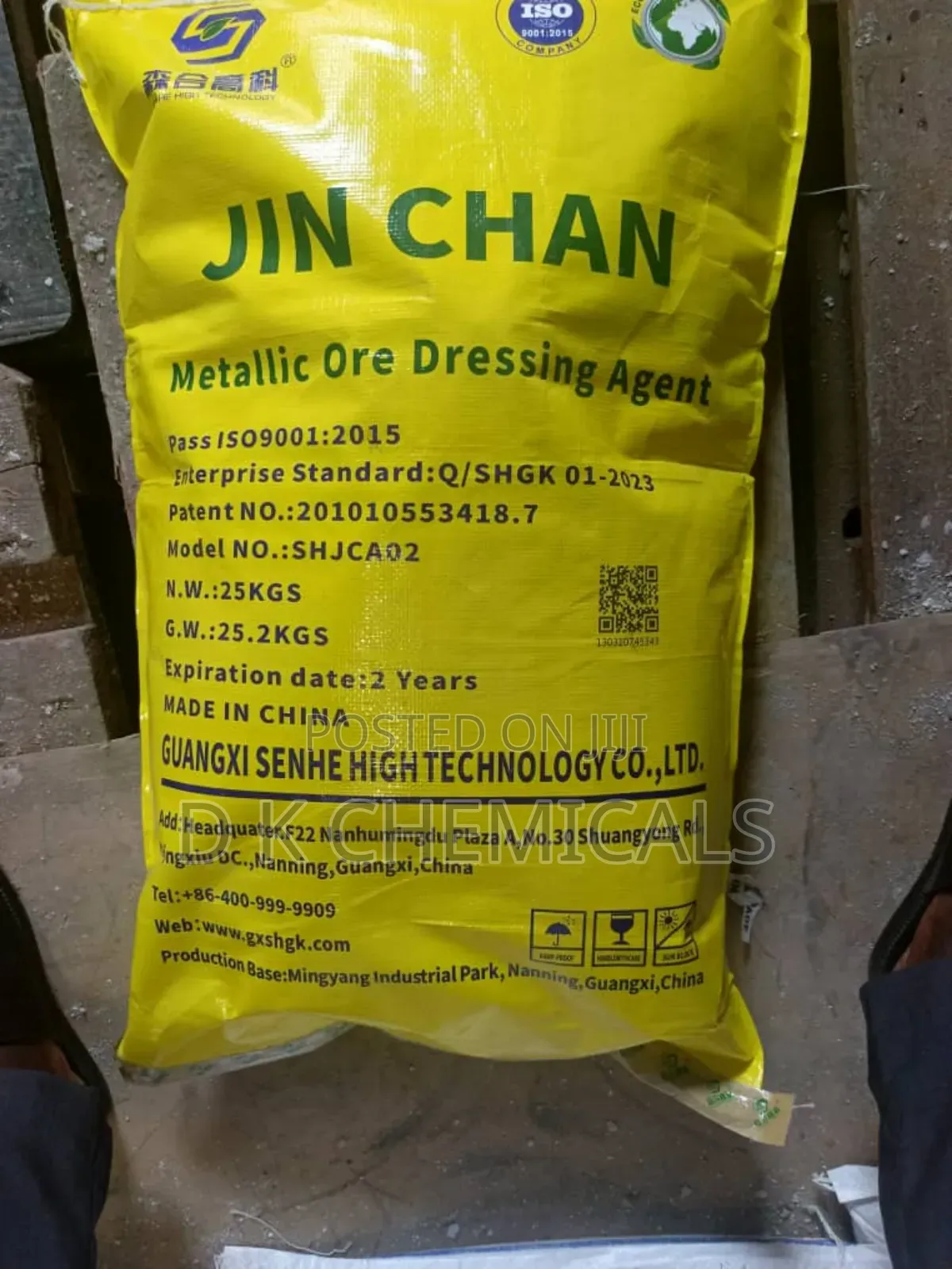 Jin Chan Metqllic Ore Dressing Agent