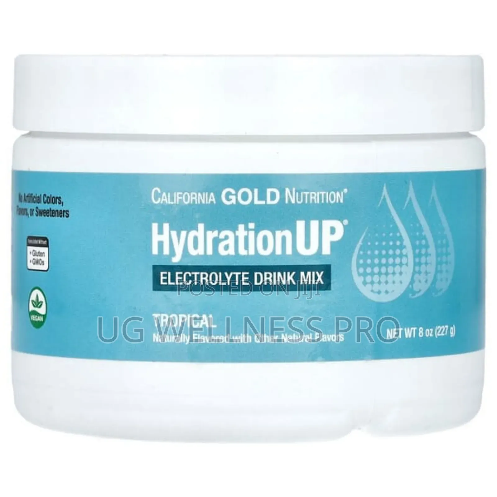 Hydrationup, Electrolyte Drink Mix With Calcium Tropical, 227g