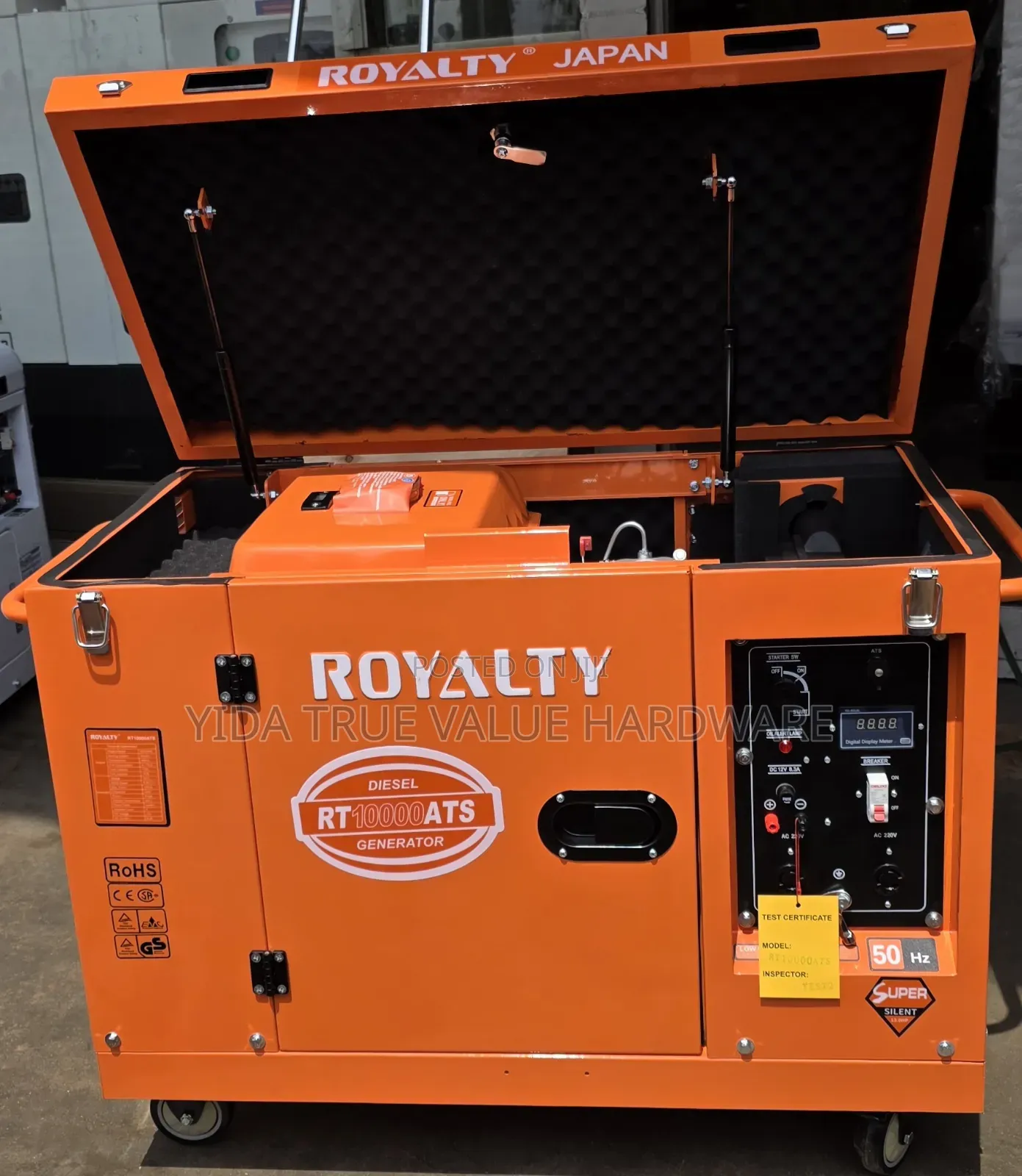 Generator Royalty 10kva Silent