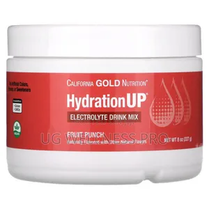 Hydrationup, Electrolyte Drink Mix With Calcium, Fruit Punch, 227 G