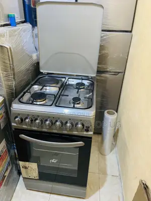 7nobs,Automatic Ignition 3+1 Gas and Full Oven Electric Cooker