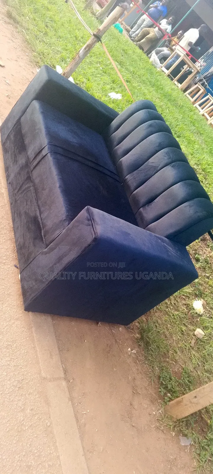 Dark Black 2 Seater