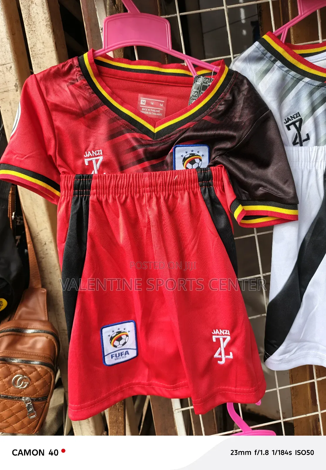 Right Uganda Crane Jersey Original Material