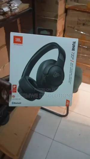 JBL Tune 720bt Wireless Over-Ear Headphones.