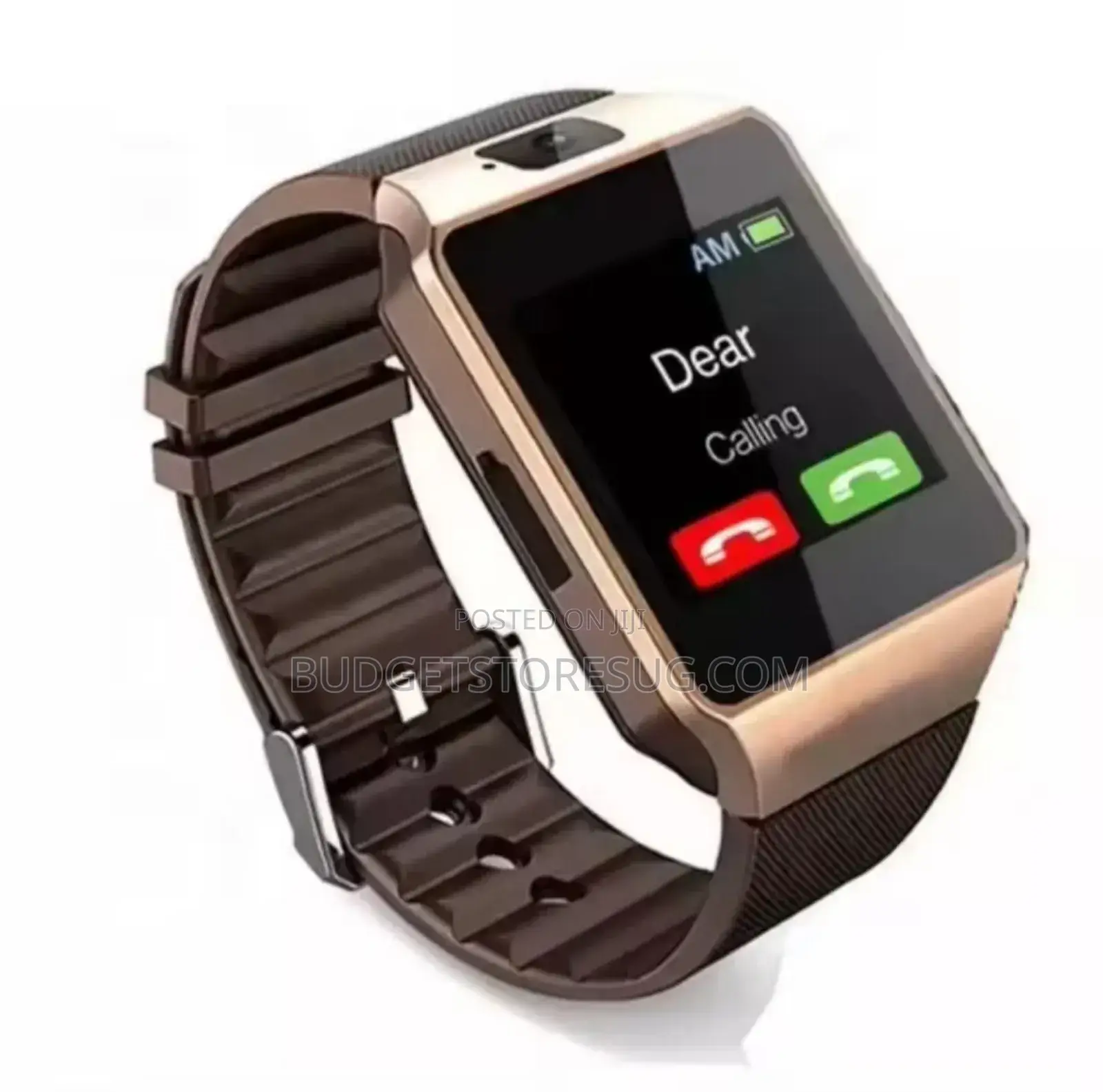 Black Smartwatch Sim Card Support