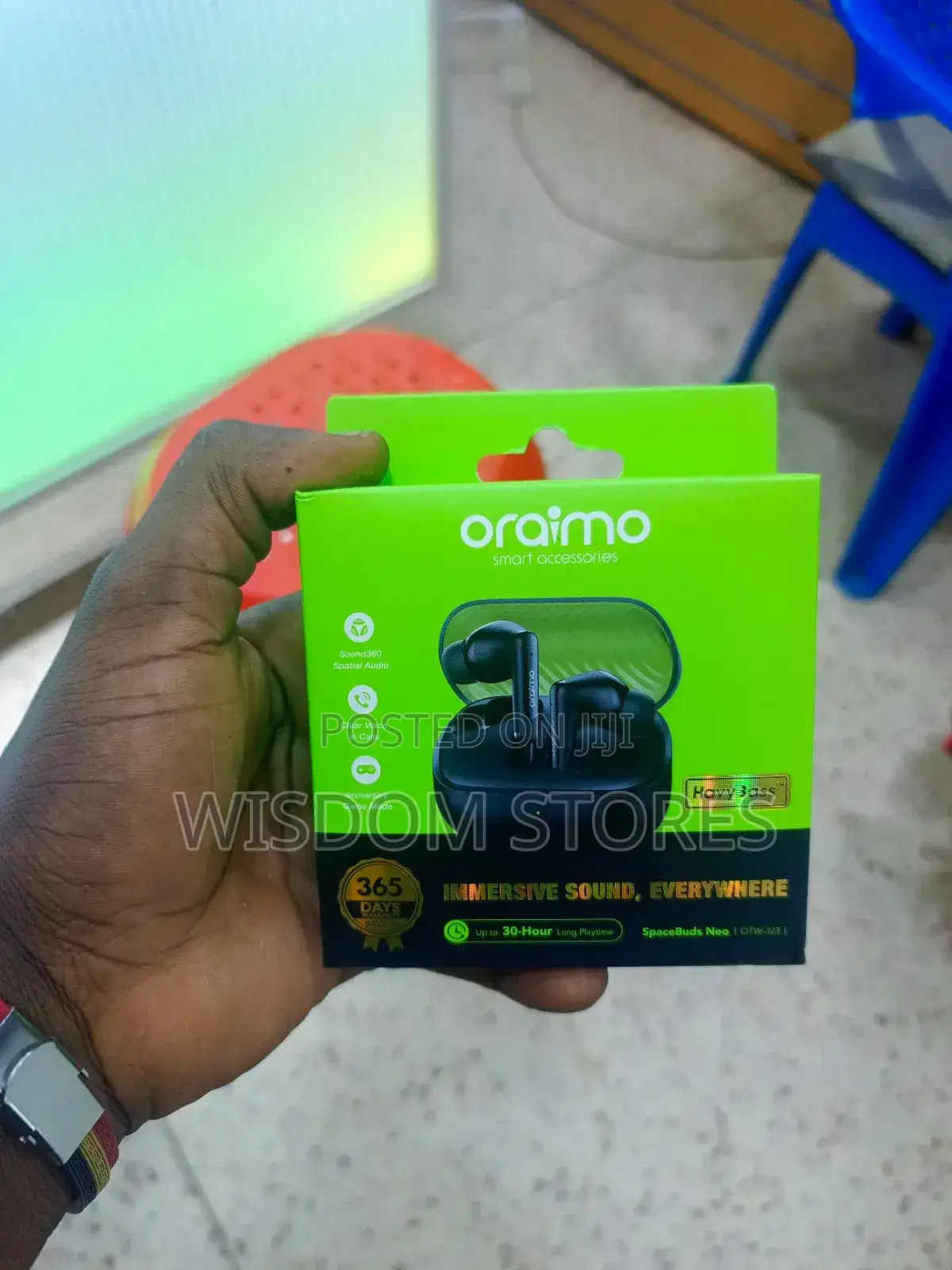 Oraimo Spacebuds Neo True Wireless Earbuds.
