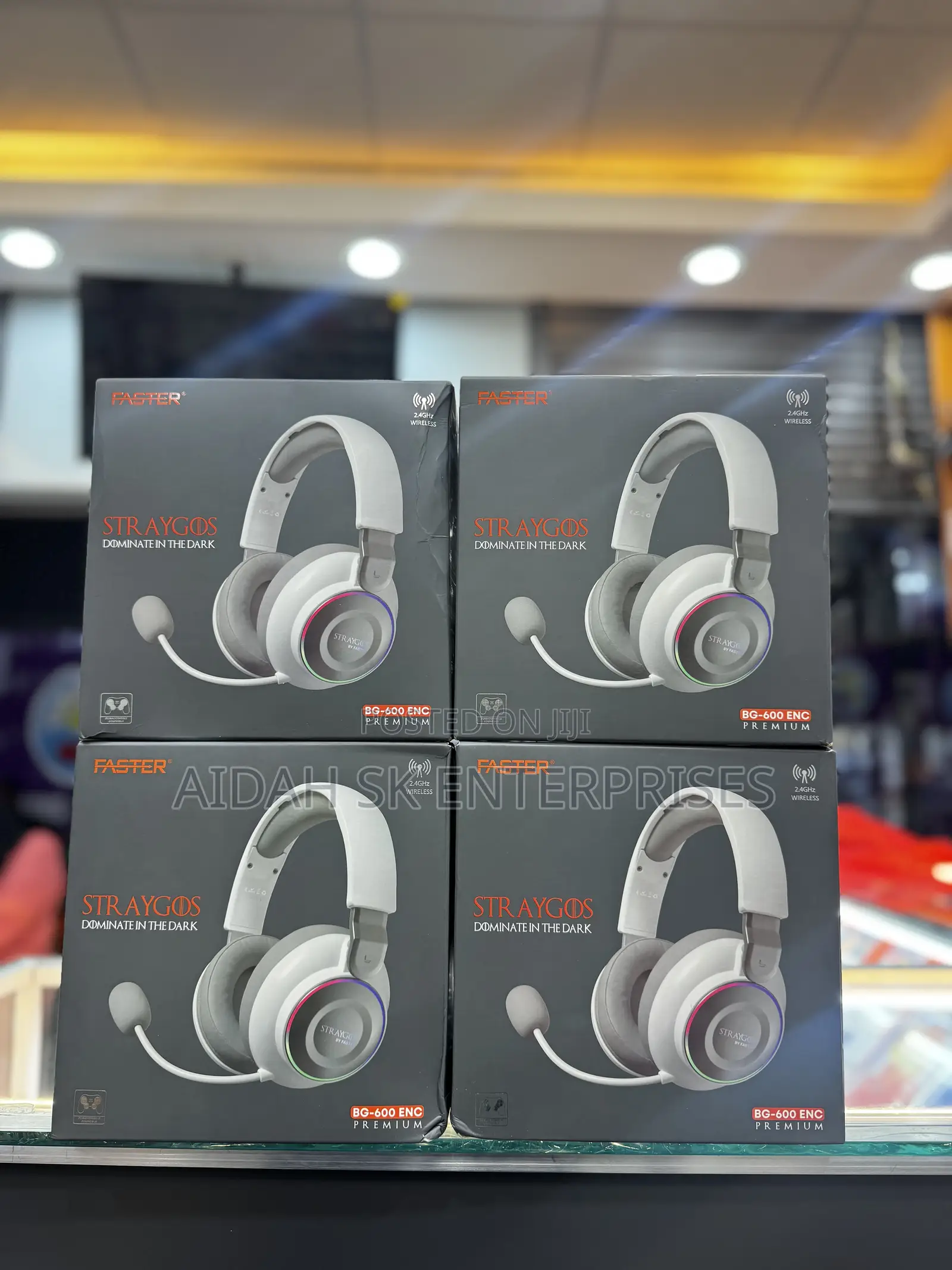 Straygos Bg-600 Enc Wireless Gaming Headset.