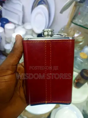 Jim Beam Branded Hip Flask.
