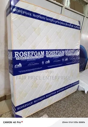 Rosefoam Mattresses Premium High Density Smart 5x6 By8 Inches