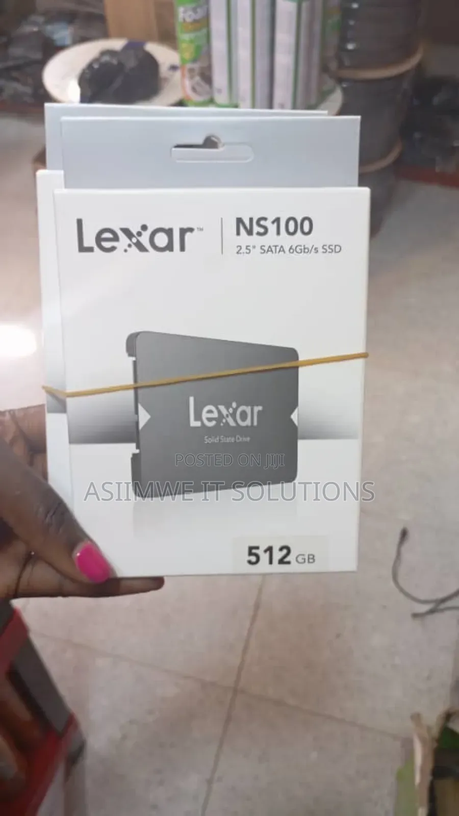 Lexar Ns100 512gb 2.5" Sata Iii Internal Solid State Drive (Ssd).