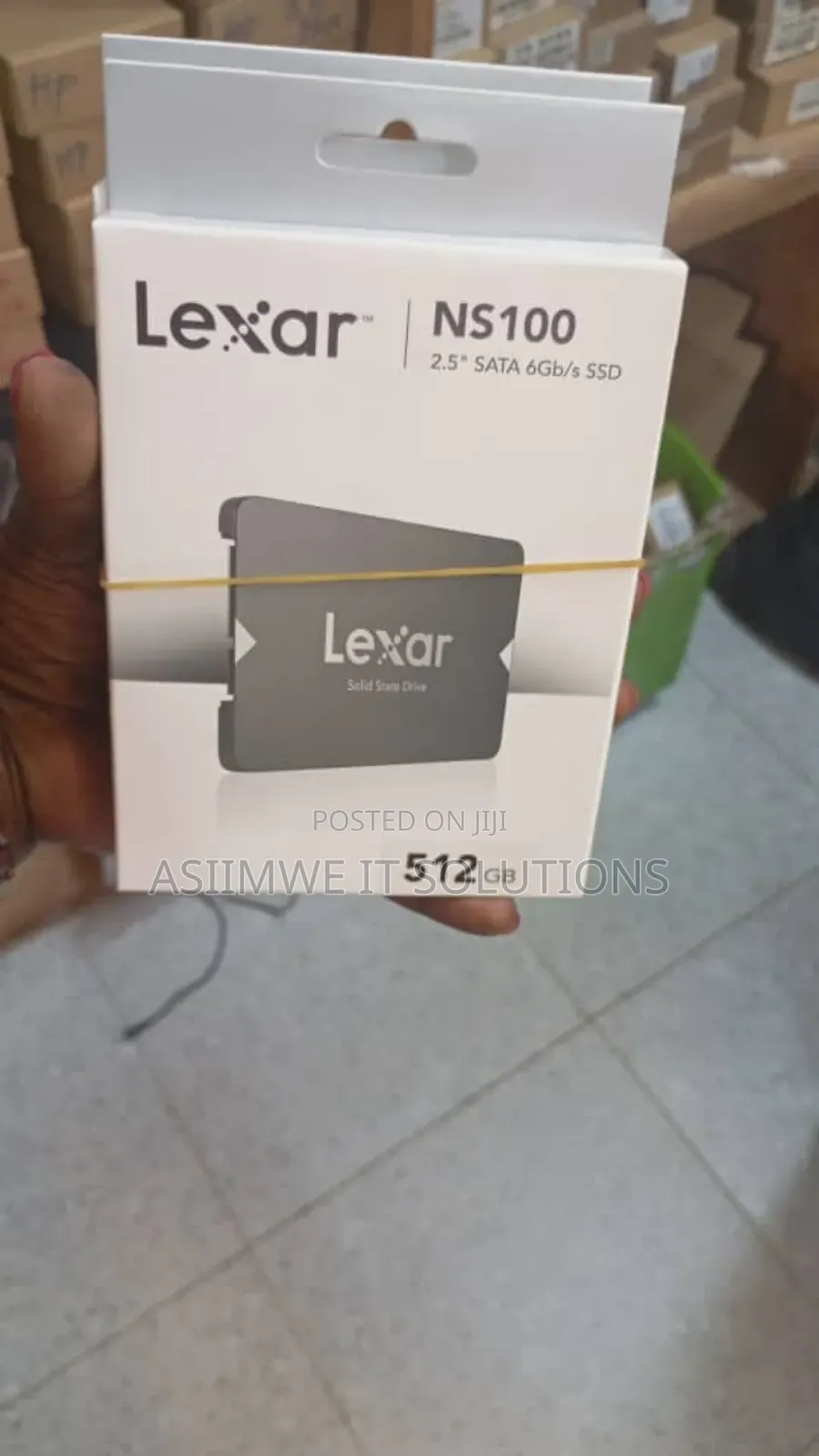 Lexar Ns100 512gb 2.5" Sata Iii Internal Solid State Drive (Ssd).