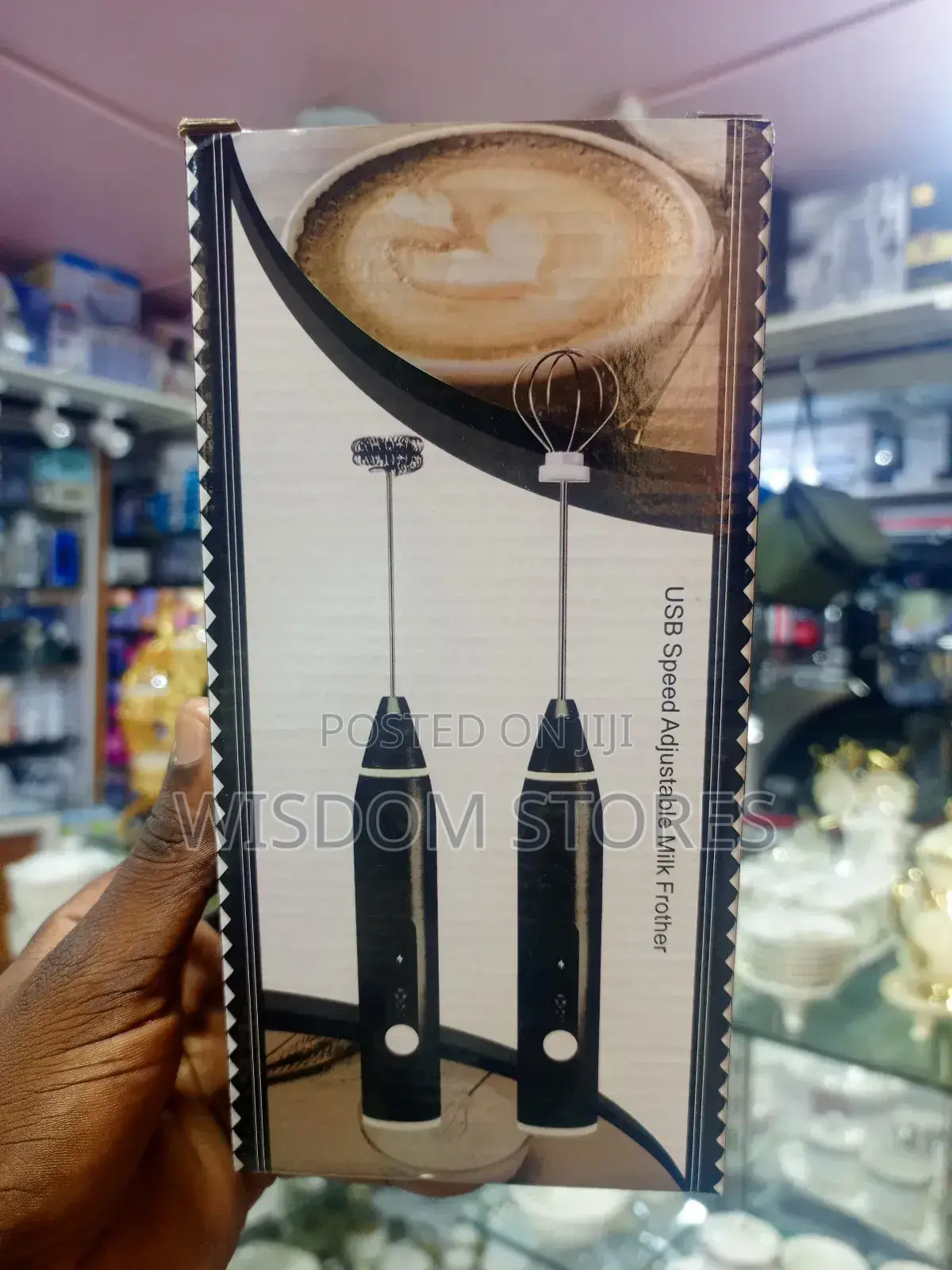 Adjustable Milk Frother.